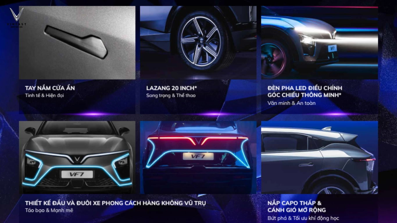 VinFast VF7 thiết kế đột phá