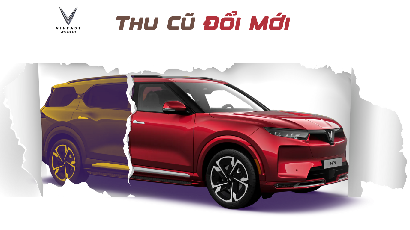Thu Xe Xăng Đổi Xe Điện - Chính Sách Thu Cũ Đổi Mới Xe VinFast 2025
